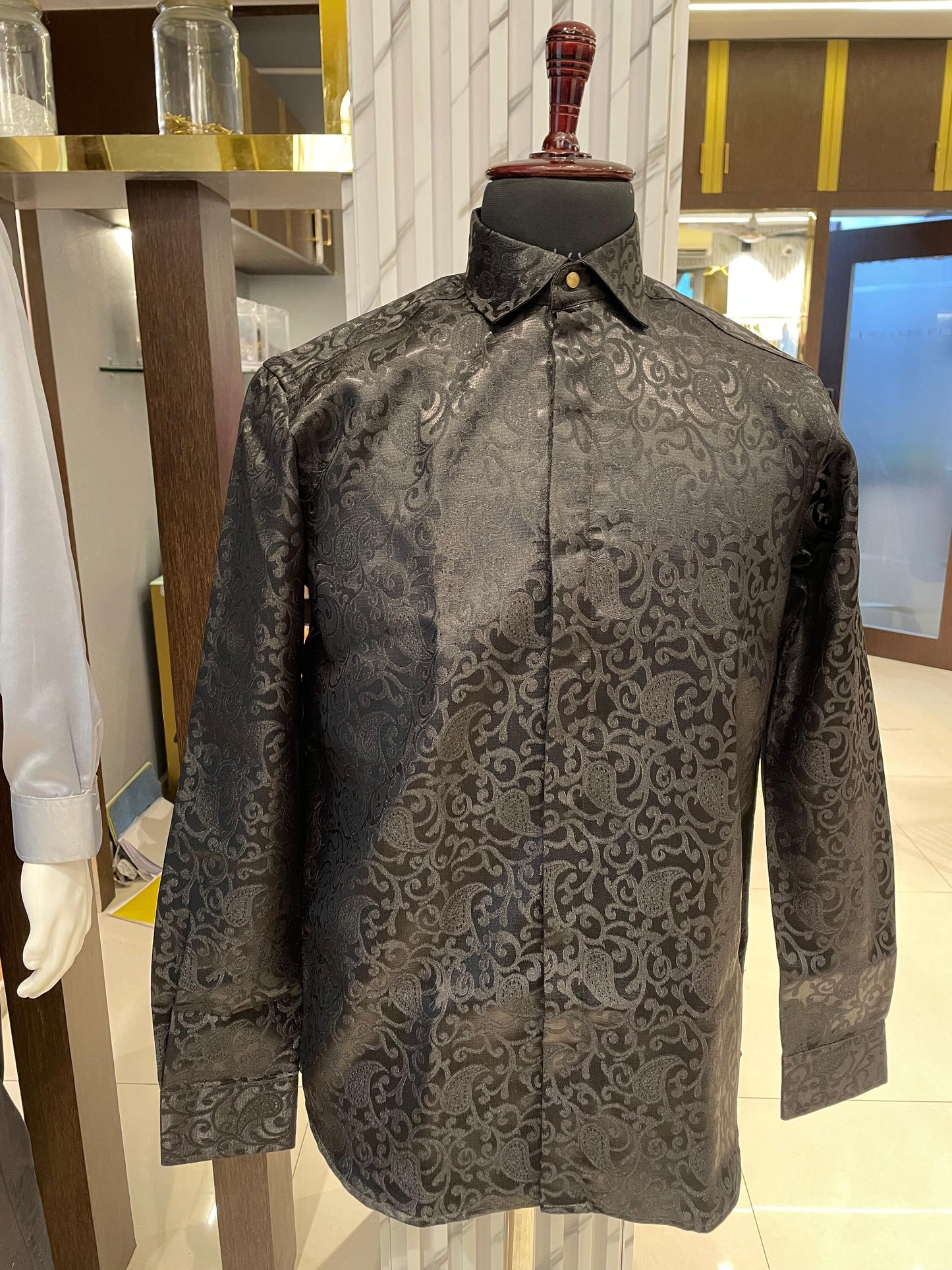 Jaquard Fitted shirt