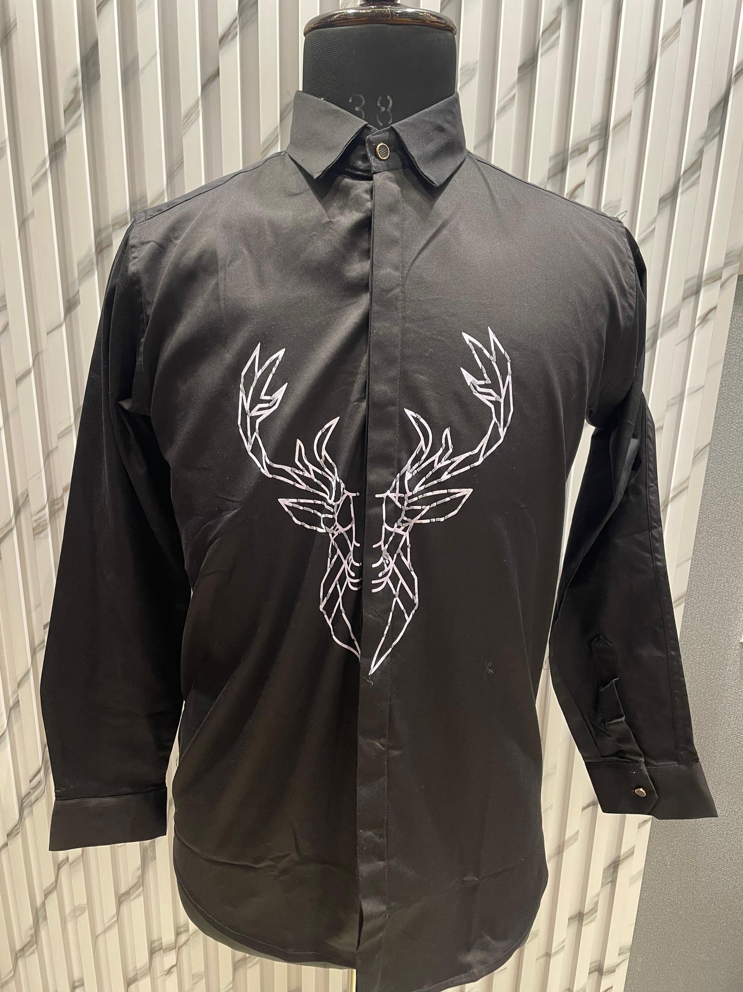 Designer Deer Stone - Black