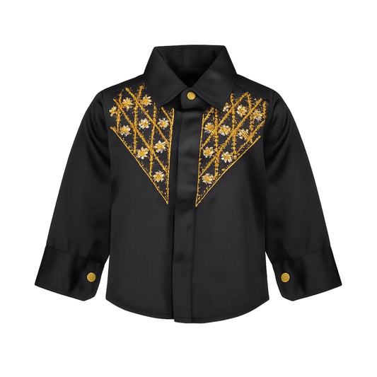 Petal grid - Kid shirt