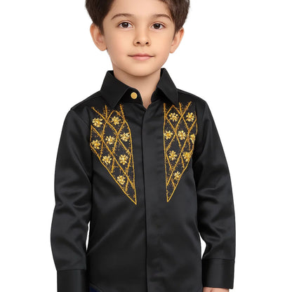 Petal grid - Kid shirt