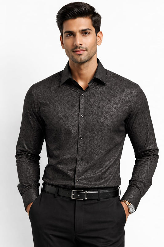 Black geometric #1