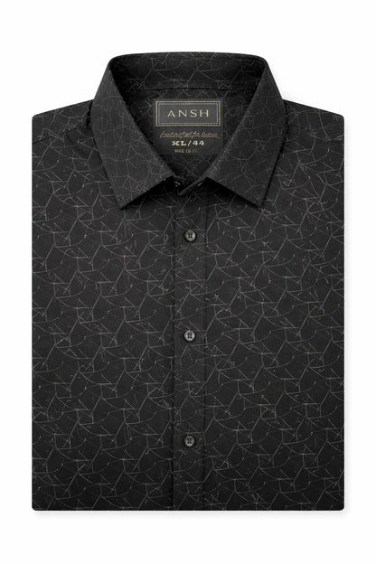 Black geometric #2