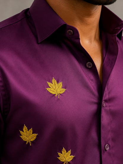 Maple zardosi