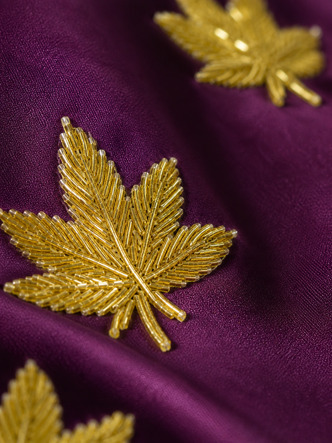 Maple zardosi