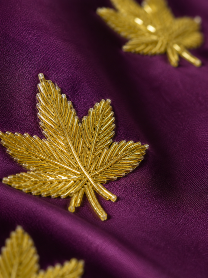 Maple zardosi