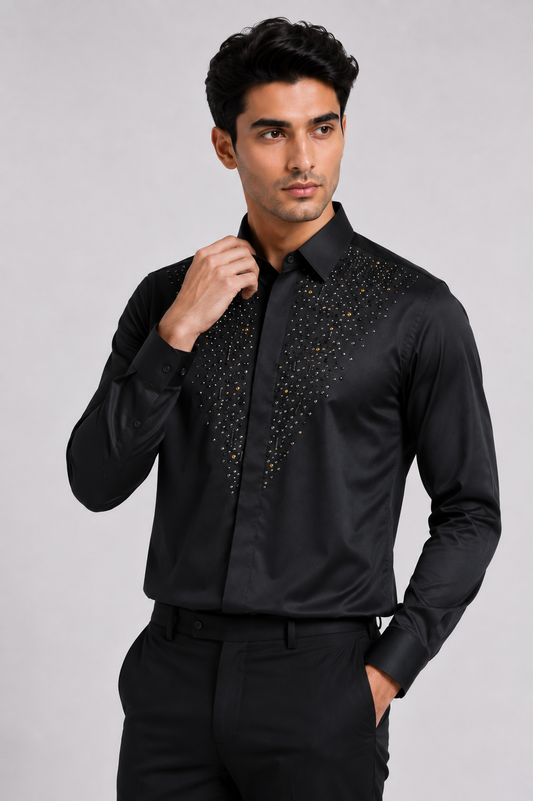 Black Galaxy Stiching