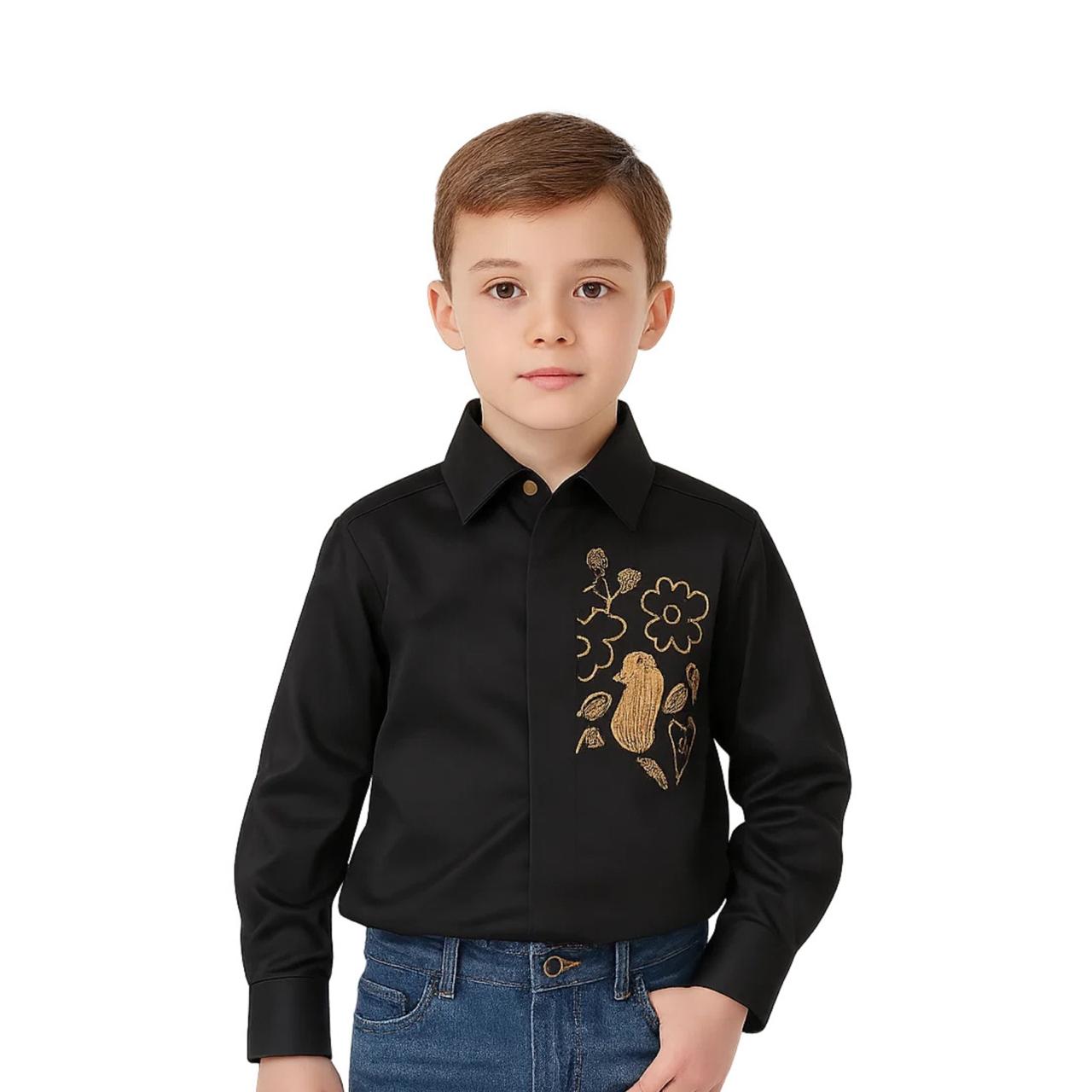 Golden purr - Kids shirt