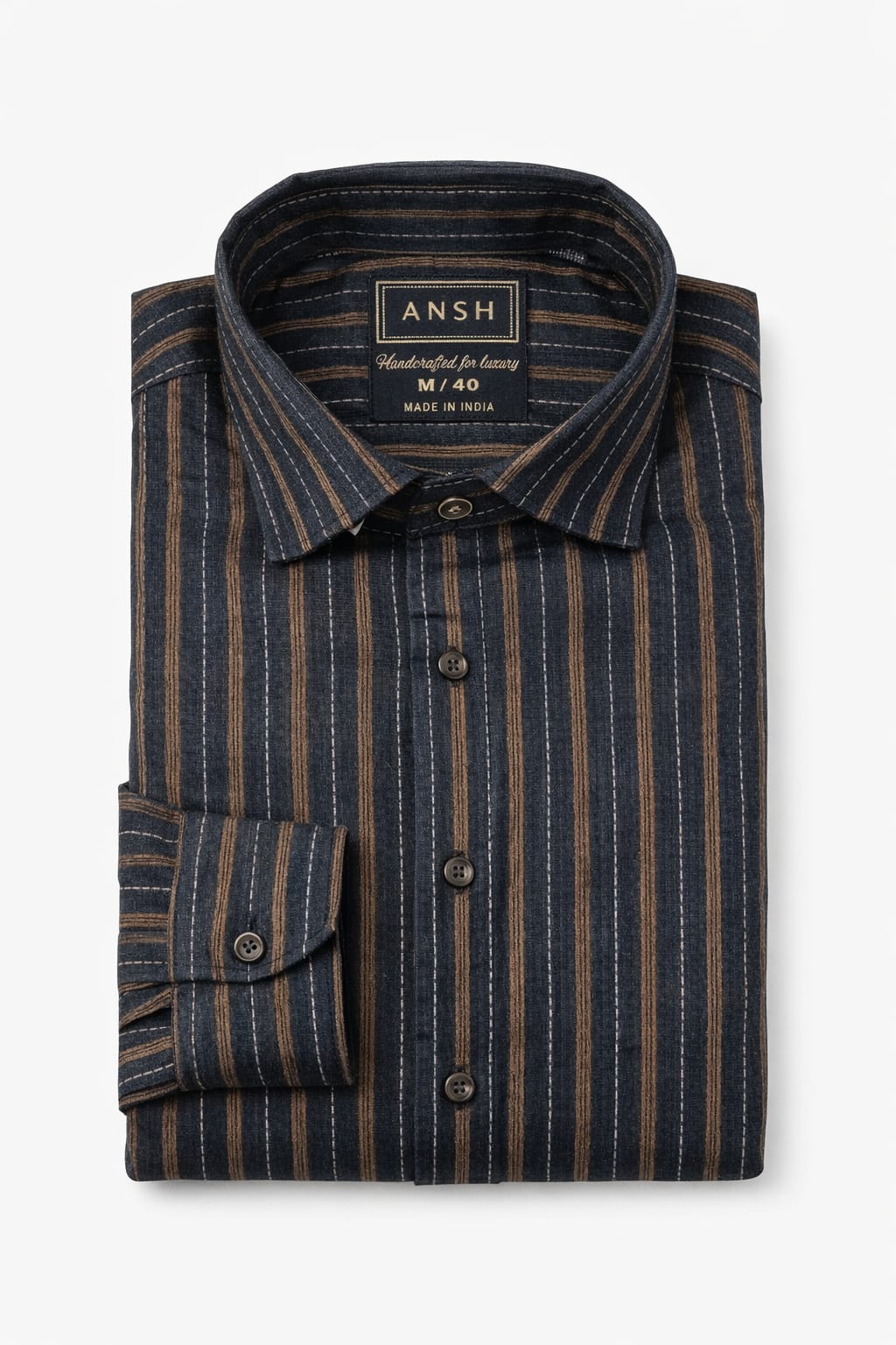 Vertical stripe shirt