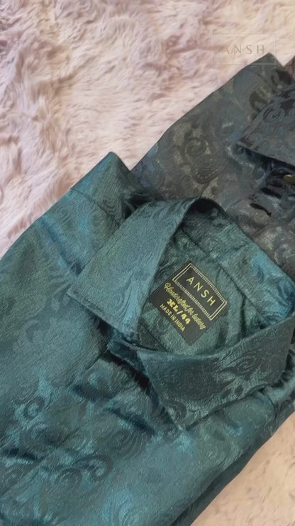 Jaquard Fitted shirt