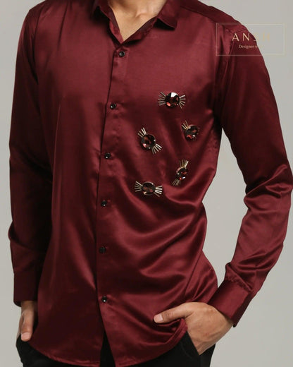 Designer formal shirts for men in india